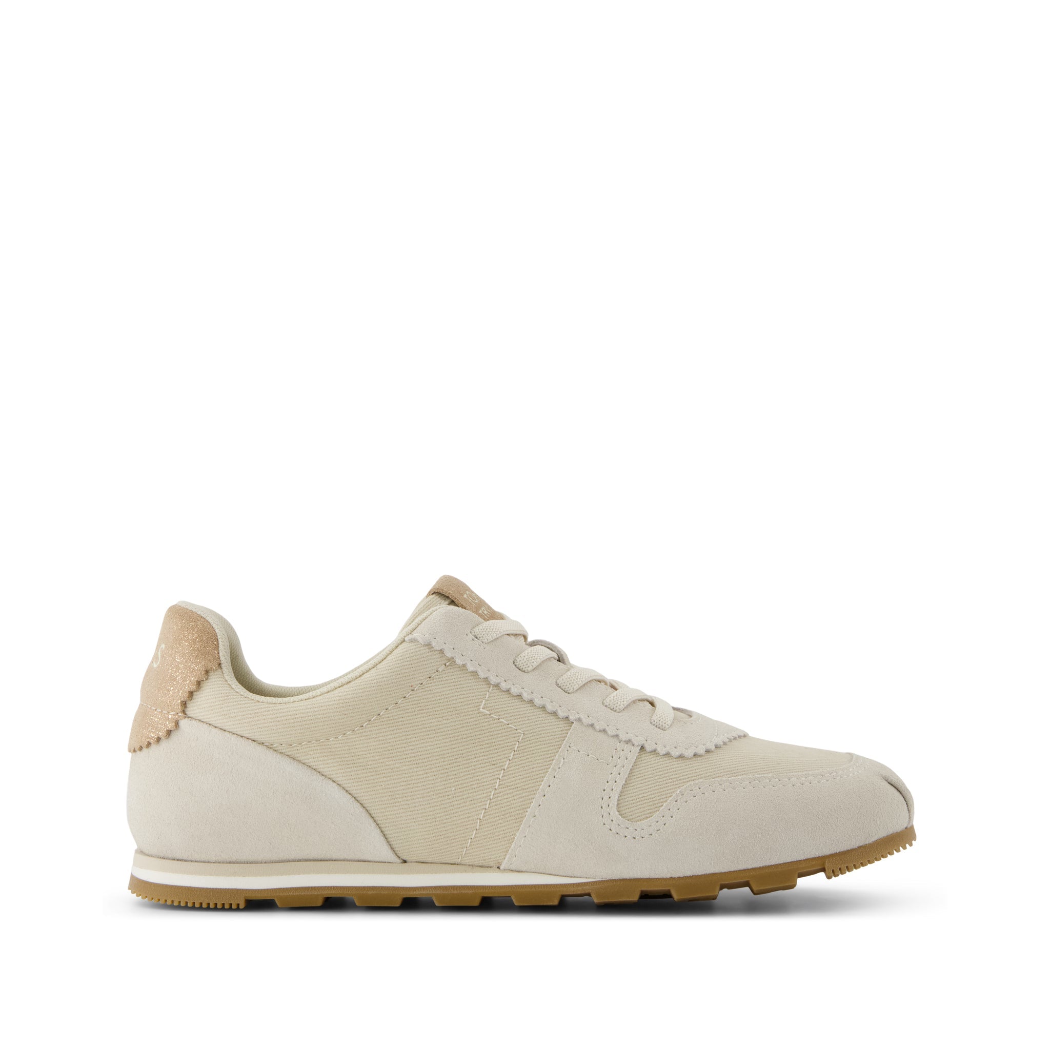 TRVL Lite Palisade Sneaker - Water Repellent Fog Vintage Twill Side View