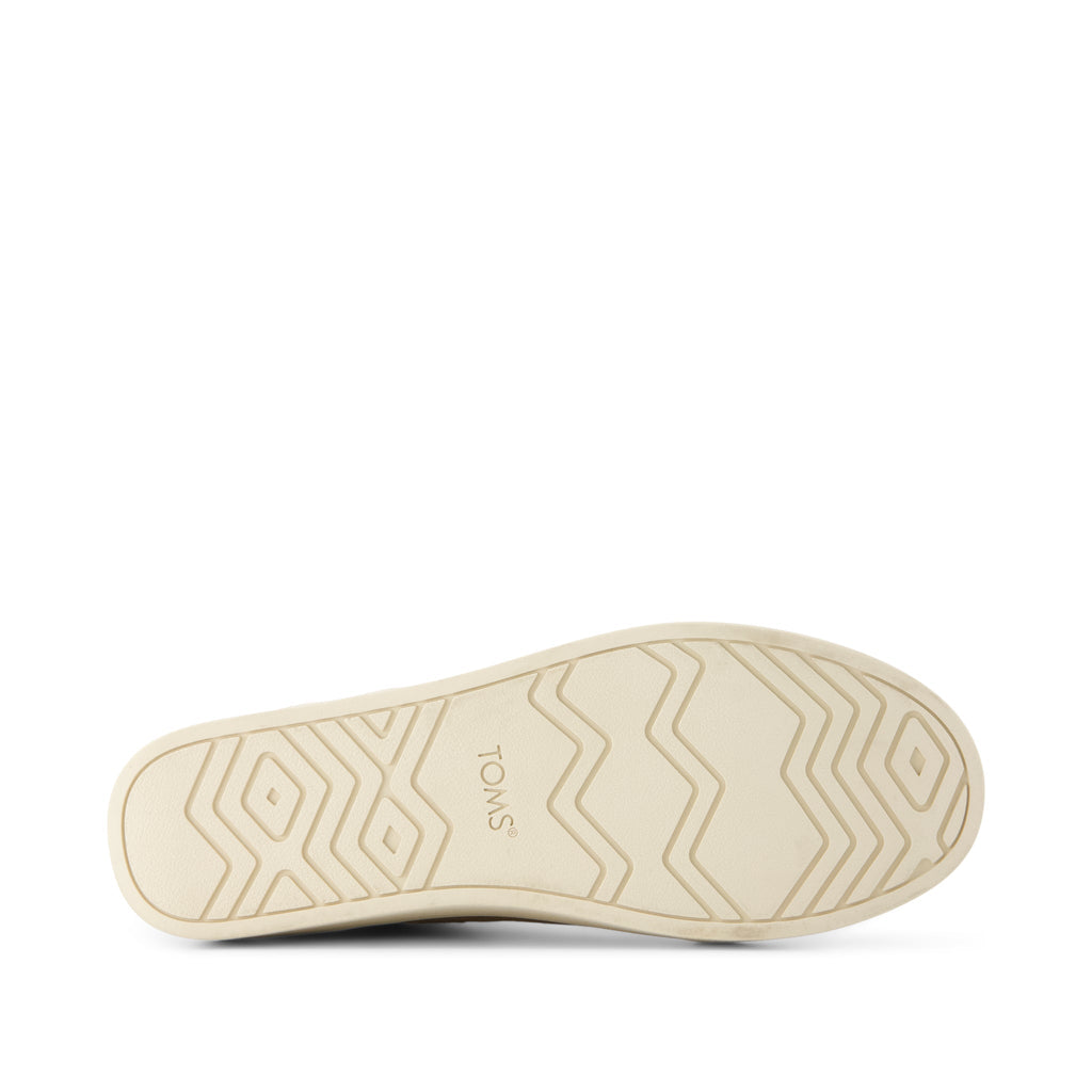 Percy Mid Platform Sneaker - Water Resistant Mid Taupe Suede Bottom Sole View