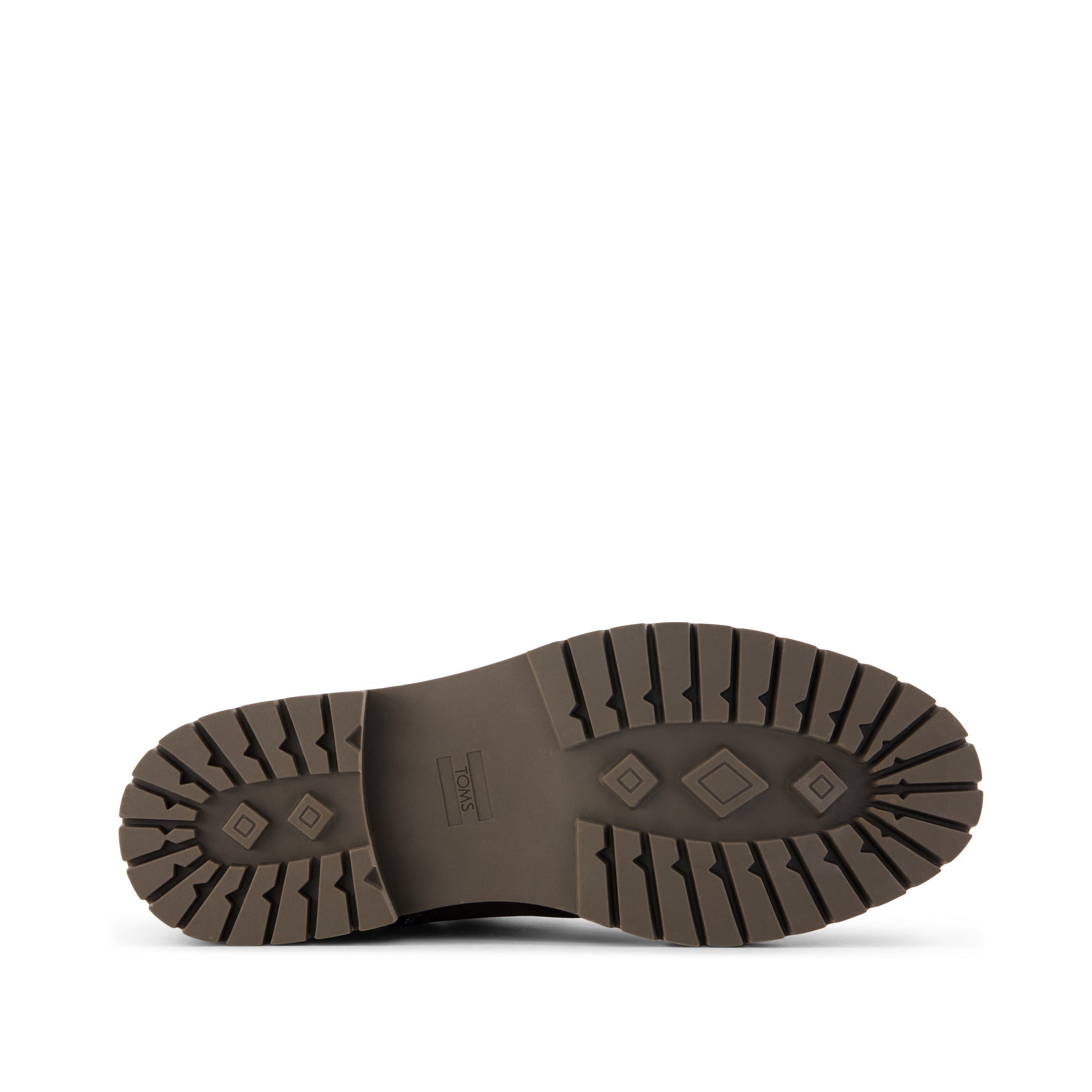 Simone Ankle Boot - Water Resistant Chocolate Brown Nubuck Leather Bottom Sole View