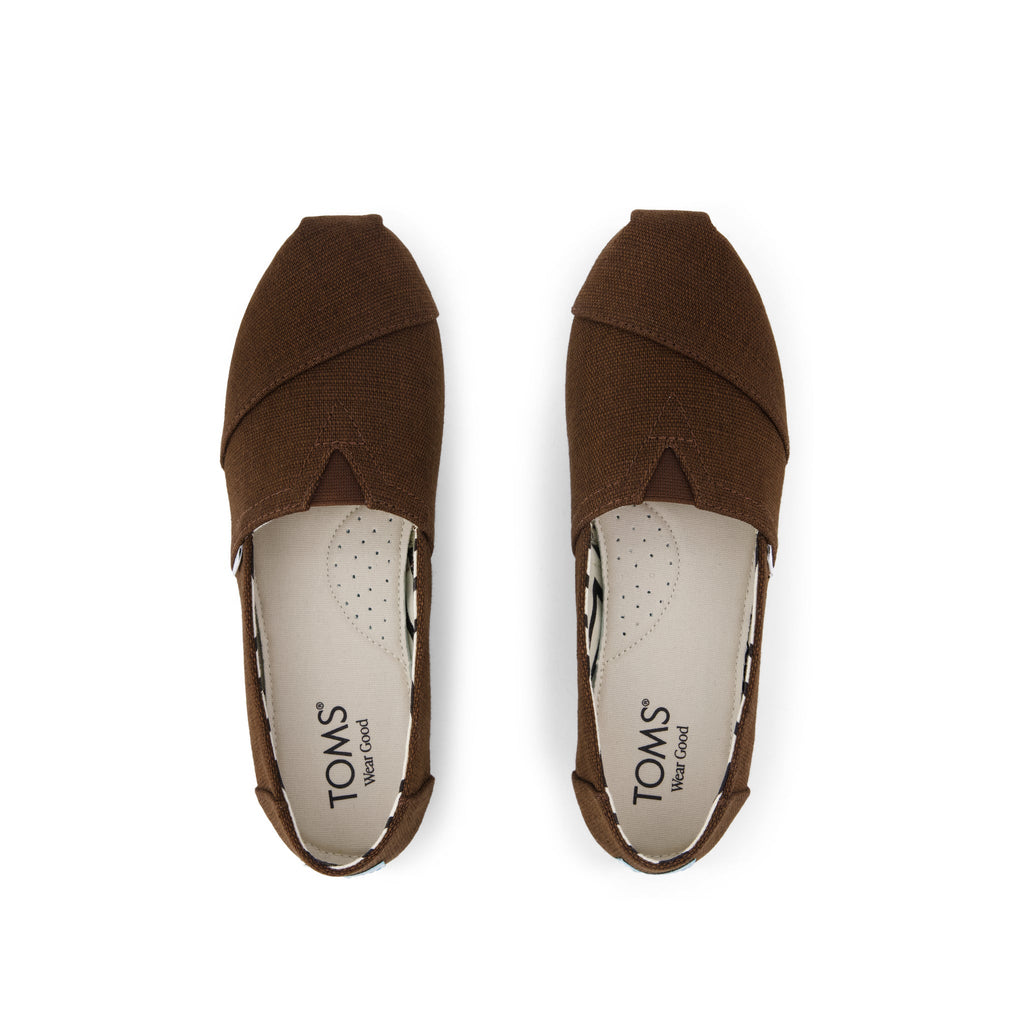 Alpargata Classic - Hot Cocoa Heritage Canvas Top View