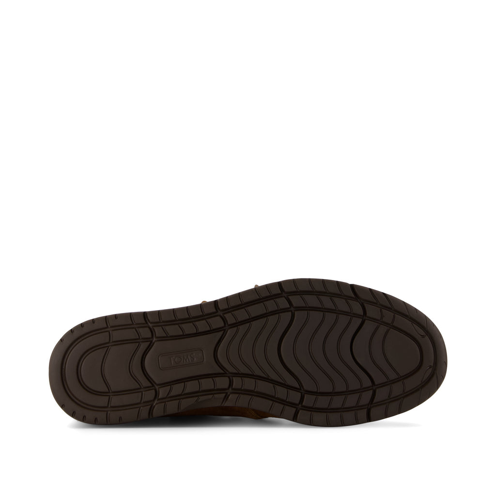 Navi Boot - Water Repellent Walnut Leather Bottom Sole View