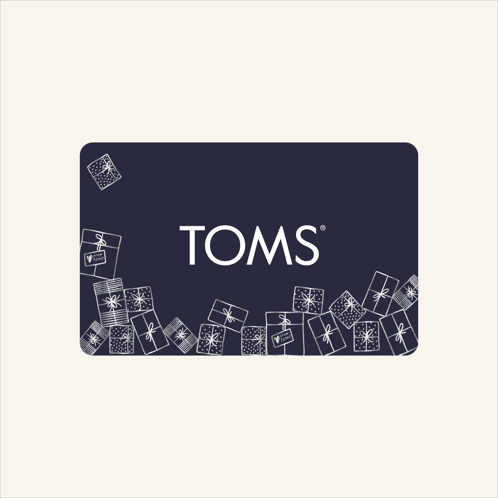 TOMS Digitale Geschenkkarte