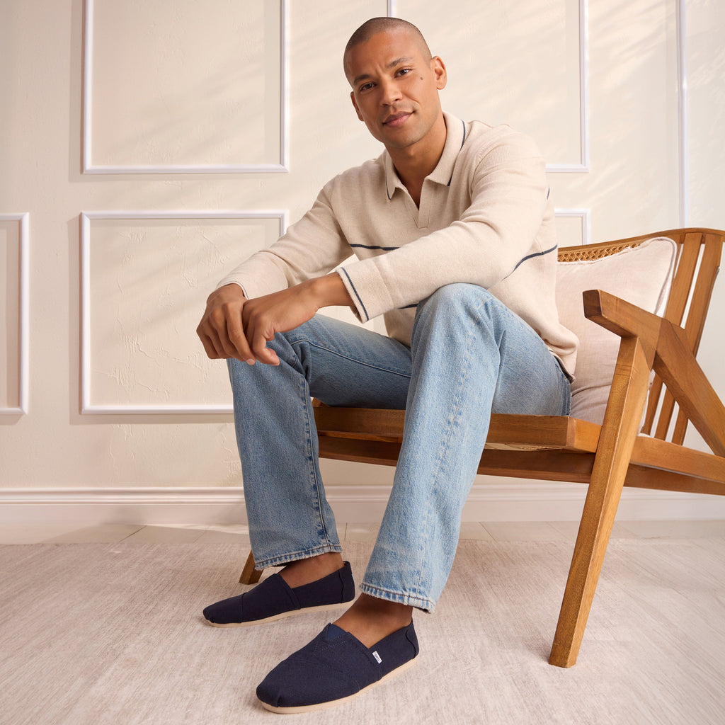 Alpargata - Navy Heritage Canvas