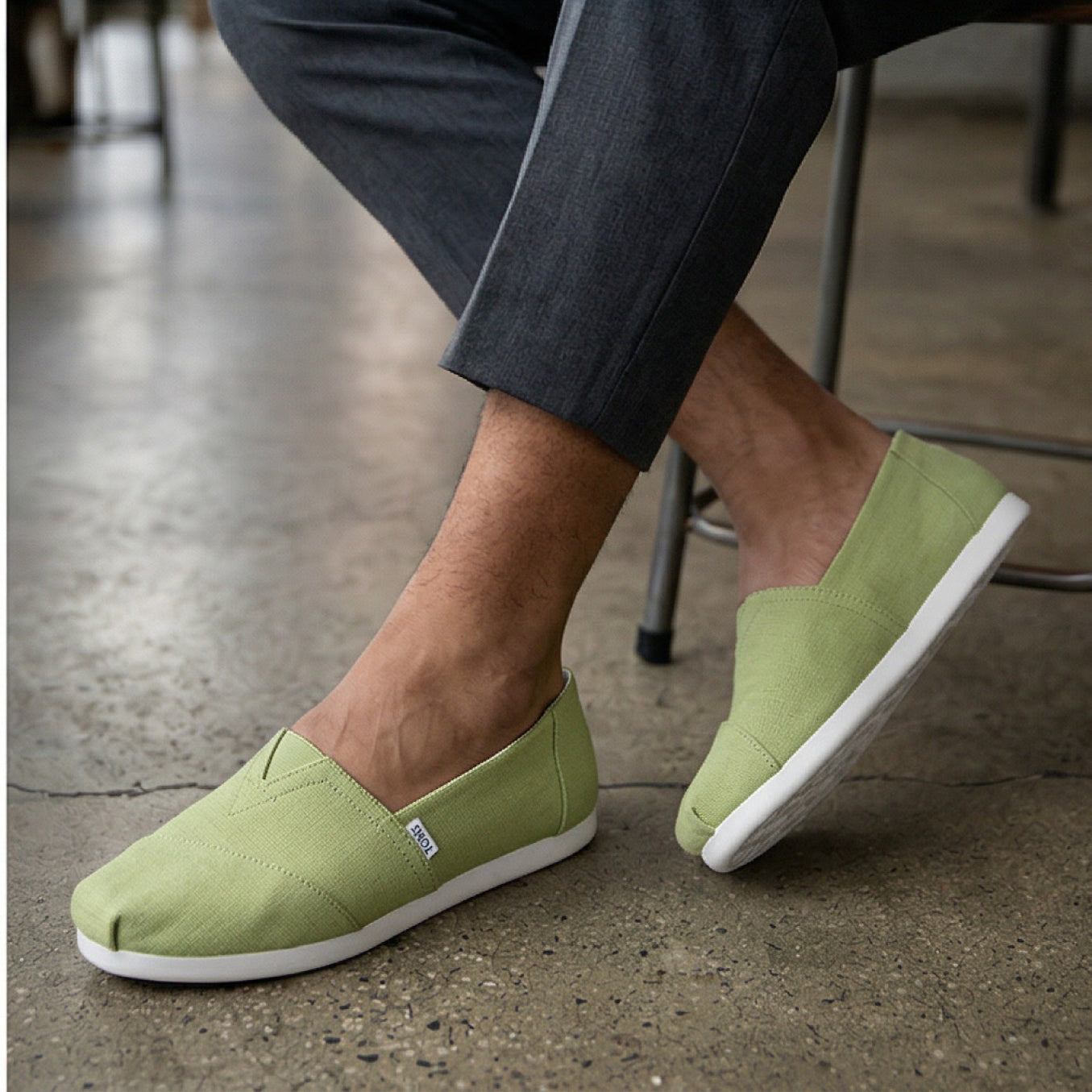 Matcha Alpargata - Green Heritage Canvas