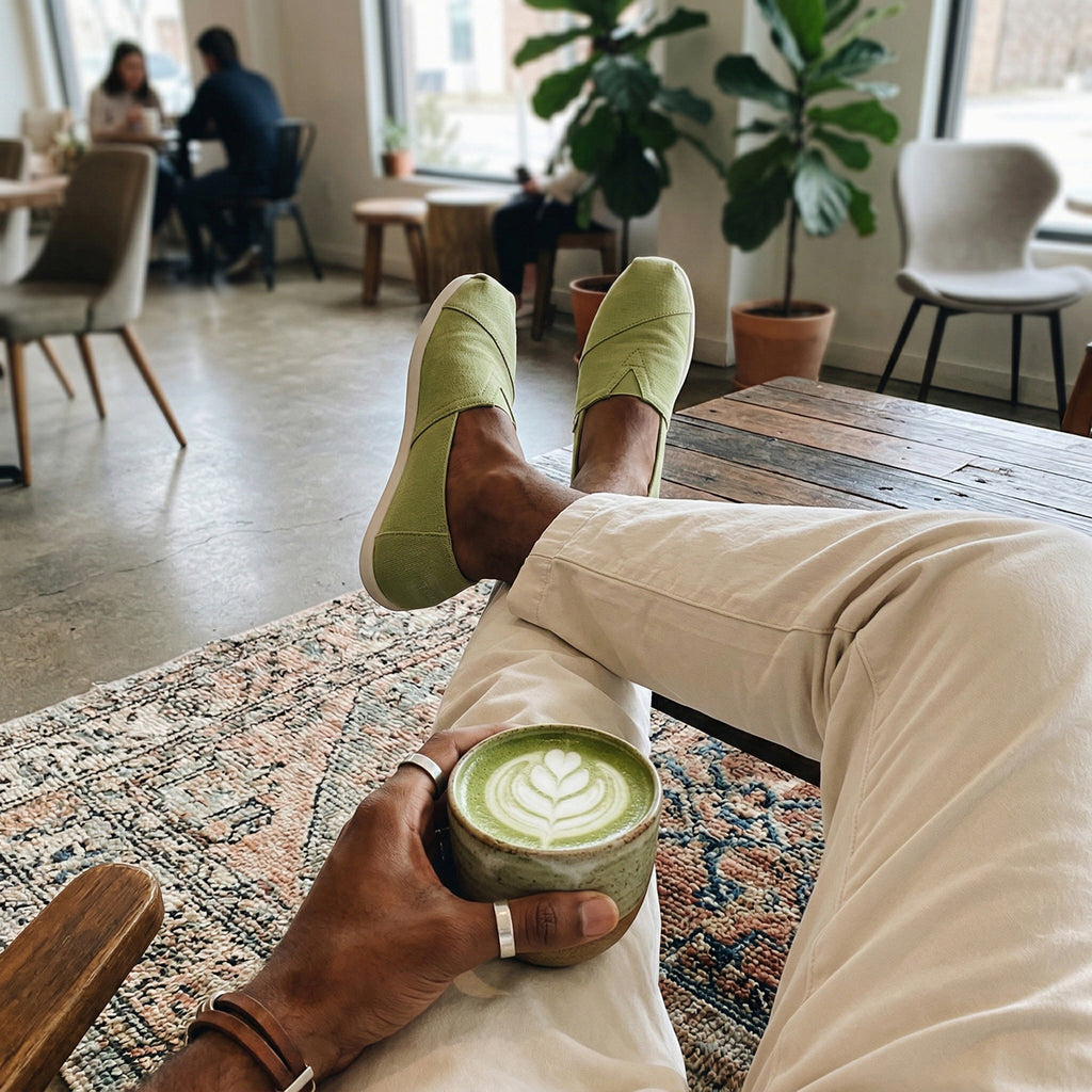 Matcha Alpargata - Green Heritage Canvas