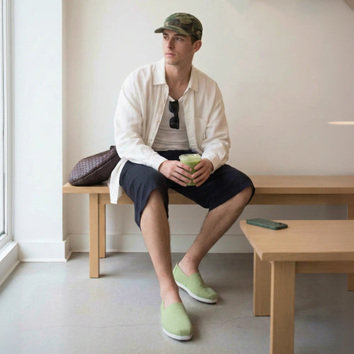 Matcha Alpargata - Canvas Heritage vert
