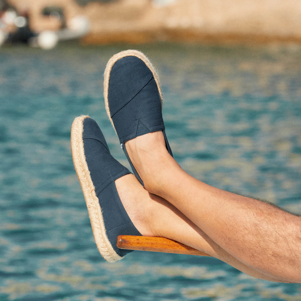 Espadrilles Alpargata Rope 2.0  - Coton Recyclé Marine