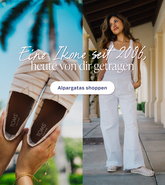  Riviera-Streifen Alpargata am Model
