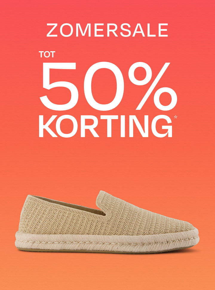 TOMS Zomersale, tot wel 50% korting