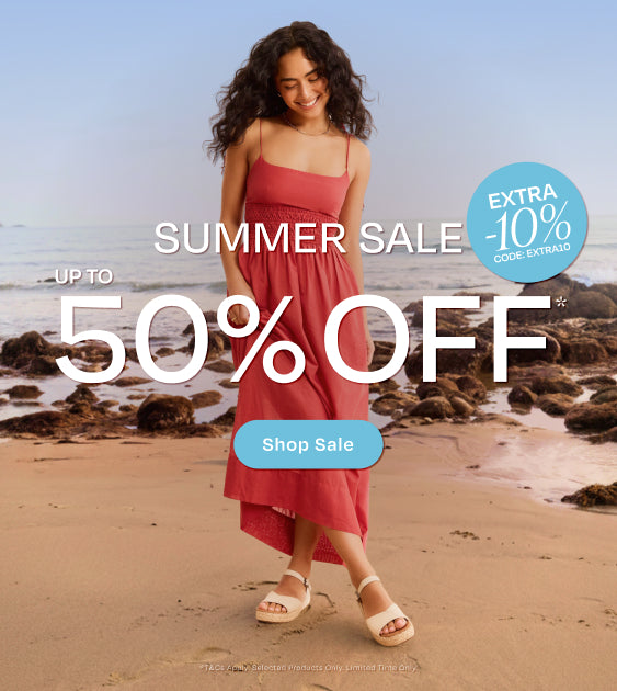 TOMS summer sale, up to 50% off + extra 10% off, use code: EXTRA10