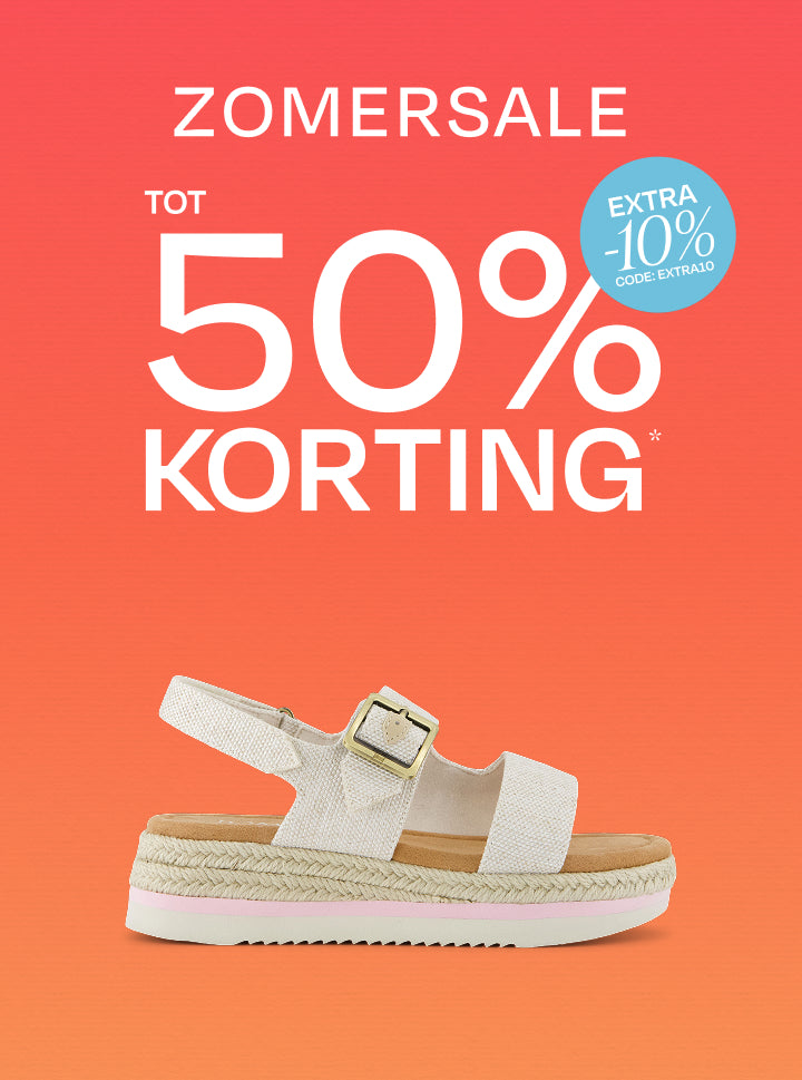 TOMS zomersale, tot 50% korting + extra 10% korting, gebruik code: EXTRA10