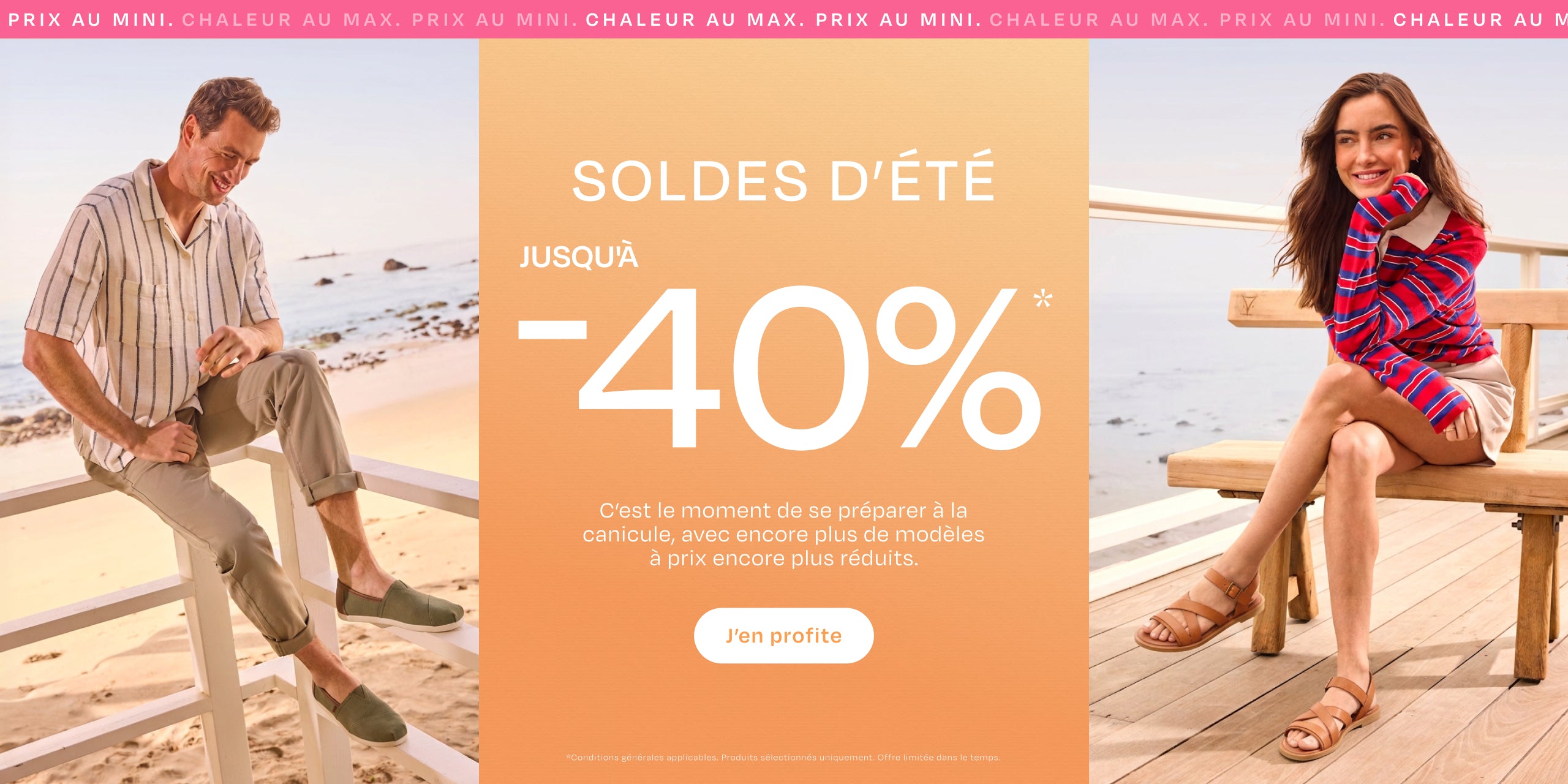 Soldes d'été TOMS, jusqu'à 40 % de réduction