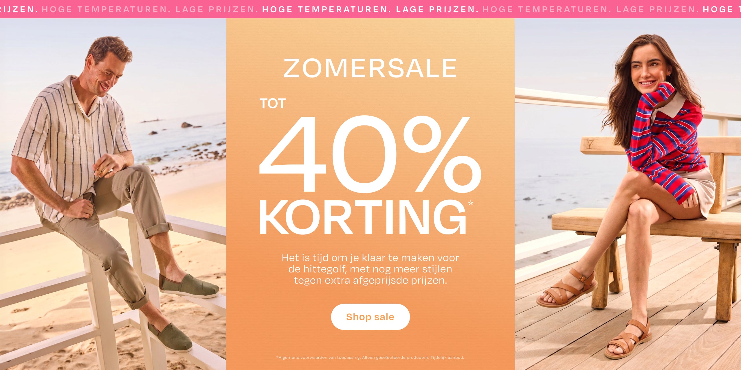 TOMS-Zomer Sale, tot wel 40% korting