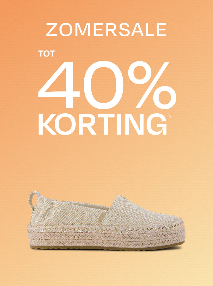 TOMS-Zomer Sale, tot wel 40% korting
