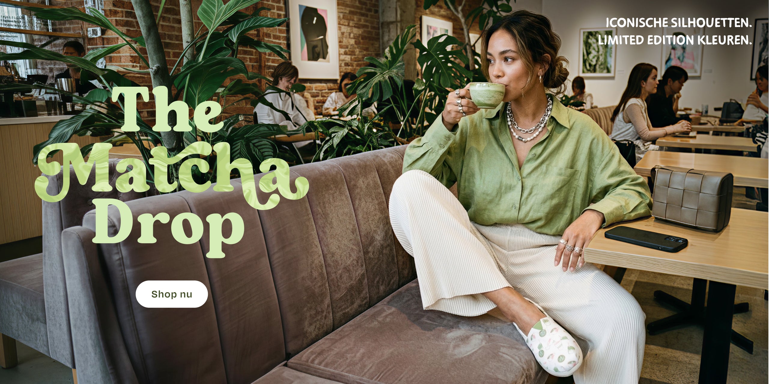Matcha Alpargata op model