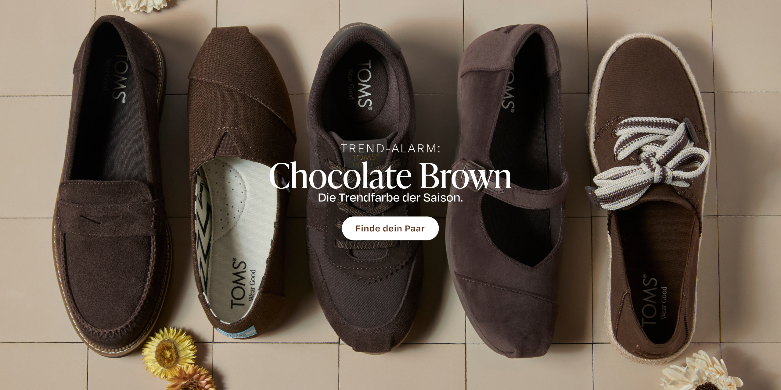 Schuhe in braun Produktansicht